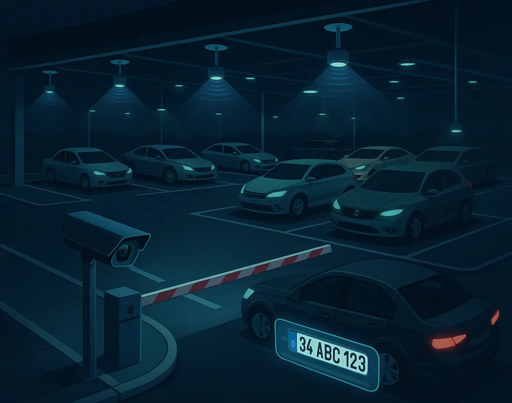 Akıllı Otopark Yönetimi: ANPR ve Doluluk Sensörleri Bir Arada